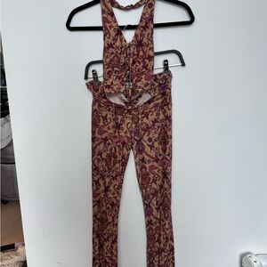 I.AM.GIA Paisley Set in Purple and Gold